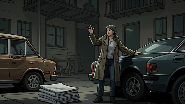 A False Injury Claim from "Where'd You Go Bernadette". A False Injury Claim A conflict escalates Audrey approaches Bernadette’s car during pickup and claims it ran over her foot.
