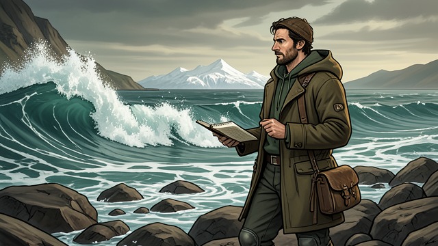 A Theory on the Shore from "Where'd You Go Bernadette". A Theory on the Shore Elgin’s explanation On an Antarctic shore, Elgin explains that the brain discounts familiar experiences, whether pleasant or painful.