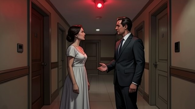 A Hotel Room Exposed from "Where'd You Go Bernadette". A Hotel Room Exposed A crisis at night Audrey discovers Kyle partying with street youths in a hotel room, surrounded by drug paraphernalia.