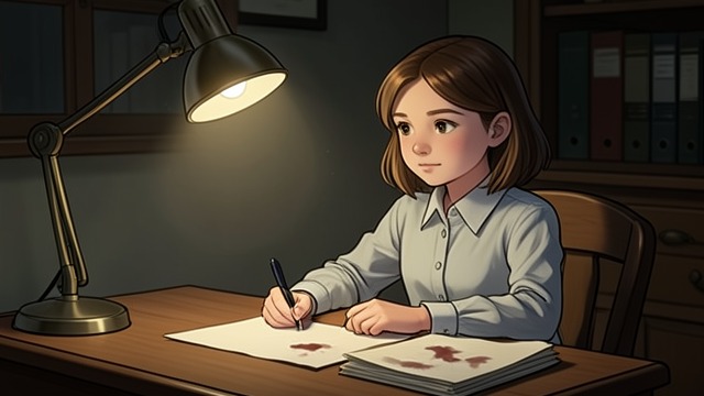 A Daughter’s Frame from "Where'd You Go Bernadette". A Daughter’s Frame Refusing a simple answer Bee begins with her father’s repeated assurance that her mother’s disappearance is not her fault.