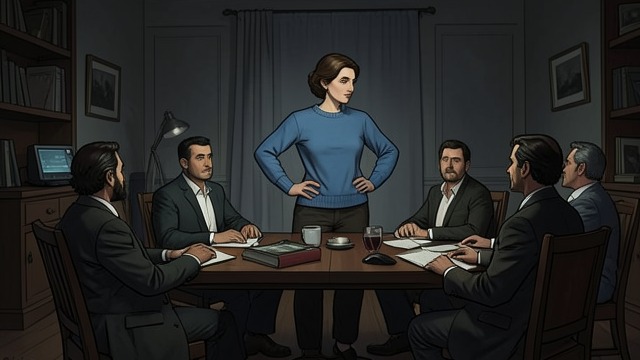 The Intervention Begins from "Where'd You Go Bernadette". The Intervention Begins A staged confrontation Elgin and Dr.