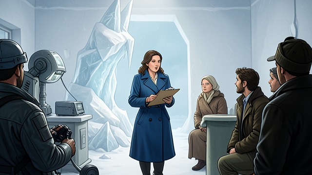 A New Calling from "Where'd You Go Bernadette". A New Calling Ice and attention Bernadette finds that Antarctica quiets her racing thoughts.