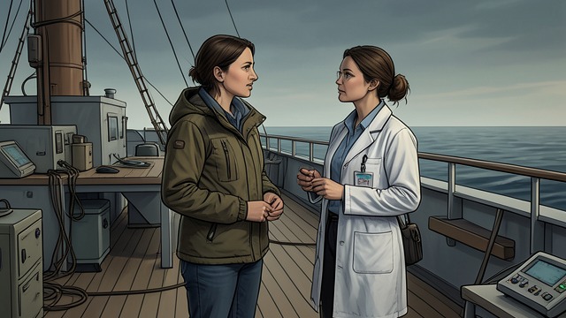 Following Becky South from "Where'd You Go Bernadette". Following Becky South A connection to research Bernadette befriends Becky, a marine biologist traveling toward Palmer Station.