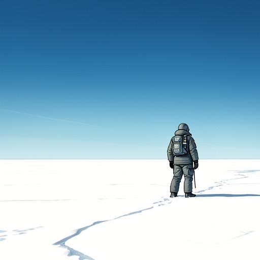 The Ice as a Call to Create from "Where'd You Go Bernadette". Antarctica first functions as an imagined escape and later becomes the landscape that reconnects Bernadette with creative purpose and Bee with her mother.