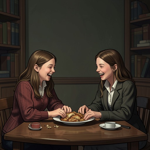 Bee and Kennedy’s Friendship from "Where'd You Go Bernadette". Kennedy remains Bee’s closest peer through humor and shared routines, but grief creates a gap that even long friendship cannot immediately bridge.