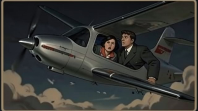 The First Unanswered Question from "The Silence". Are They Afraid A Cabin in Danger The plane shakes, makes alarming sounds, and loses its screen.
