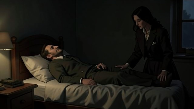 Sleep and Home from "The Silence". Rest Beside One Another A Shared Bed Diane lends the couple her bedroom, and Jim sleeps beside Tessa, his body shaking slightly.