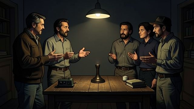 The Final Stories from "The Silence". A Round of Testimony Each Person Speaks Jim revisits the crash, Max recalls the stairs, Tessa describes her notebooks, and Diane and Martin return to their…