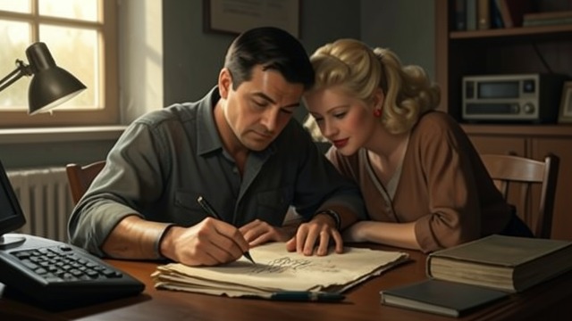 The Manuscript as Shared Language from "The Silence". Reciting Einstein Precise Details Martin describes crossed-out phrases, handwritten formulas, and the manuscript’s large pages.