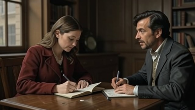 The Memory of Paris from "The Silence". Notes from a Holiday Recovering Details Tessa asks Jim to identify a rainy day from their trip to Paris.