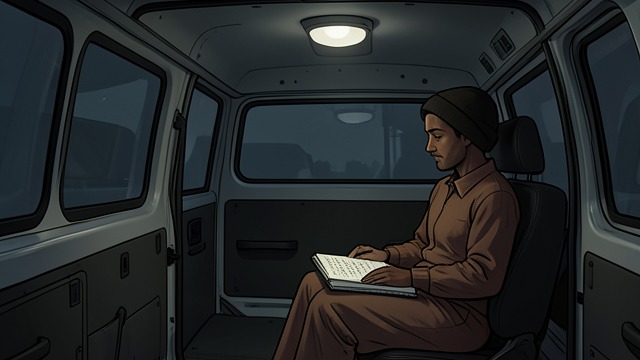 A Reminder in the Van from "The Silence". Still Alive Tessa Speaks In the van, Tessa tells the passengers to keep reminding themselves that they are alive.