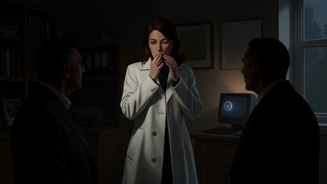 The Clinic’s Human Stories from "The Silence". Speech in Place of Authority Listening to the Administrator When the lights go out, the administrator whispers her history to Jim and Tessa.