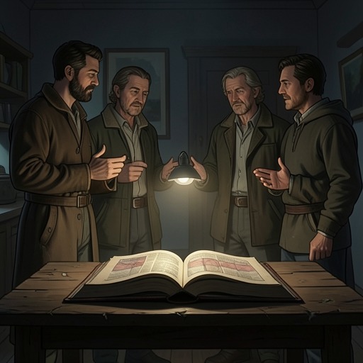 Language at the Edge of Comprehension from "The Silence". This theme thread follows words and phrases as they shift from practical communication to obscure, invented, and potentially revealing forms.