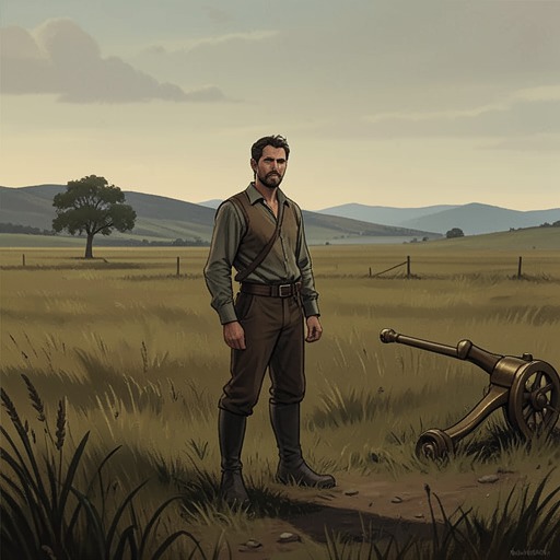 World War IV and the Limits of Survival from "The Silence". This theme thread traces the novel’s movement from present-day technological conflict toward the stark possibility of a future stripped to basic human means.