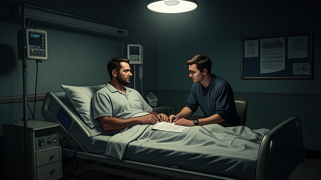 Love in the Final Room from "My Policeman". Love in the Final Room A name called As Patrick Hazlewood grows gravely ill, he asks for Tom Burgess, revealing that attachment has survived decades of…