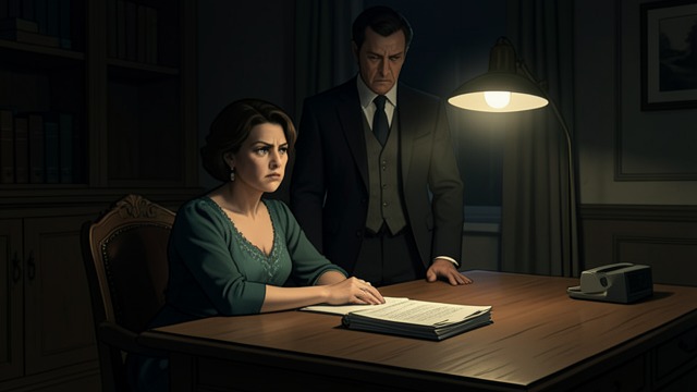 Marion in the Witness Box from "My Policeman". Marion in the Witness Box Testimony under pressure Marion Burgess is asked to identify the “policeman” and “schoolteacher” in Patrick Hazlewood’s journal…