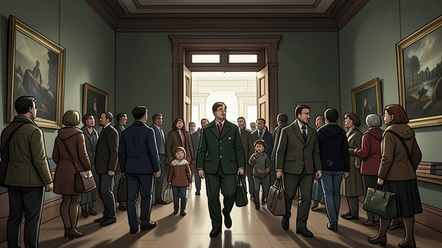A Democratic Museum from "My Policeman". A Democratic Museum Public access imagined Patrick Hazlewood wants Brighton Museum and Art Gallery to welcome people who do not usually seek out art, rather…