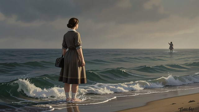 Marion Walks Into Water from "My Policeman". Marion Walks Into Water A changed encounter After a political meeting, Marion Taylor walks into the sea without Tom Burgess, moving beyond the shallow lesson…