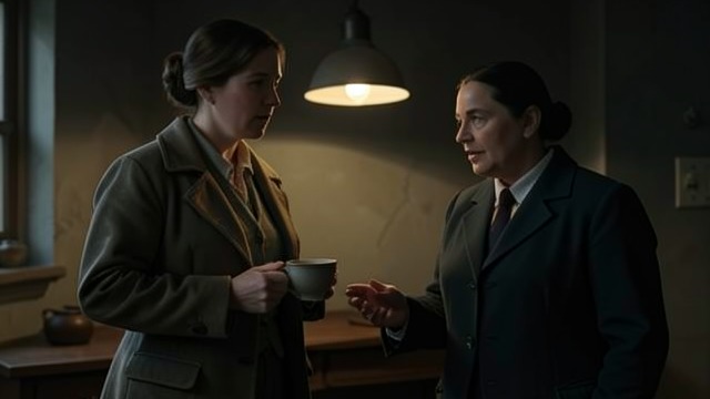 A Warning About Tom from "My Policeman". A Warning About Tom A blunt observation Sylvie tells Marion Taylor that Tom Burgess is not like the men she imagines and that her crush is not the same as…