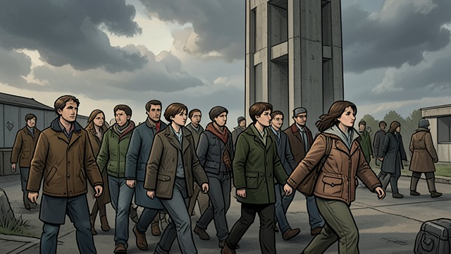 The March Remembered from "My Policeman". The March Remembered Collective action Julia Harcourt describes marching from London toward Aldermaston with a varied coalition opposing nuclear weapons.