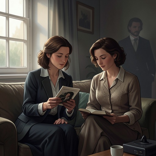 Sylvie and Marion’s Shared Secrets from "My Policeman". This flow traces the private knowledge that binds Sylvie and Marion Taylor, from adolescent confidences to the secret surrounding Patrick Hazlewood’s arrest.