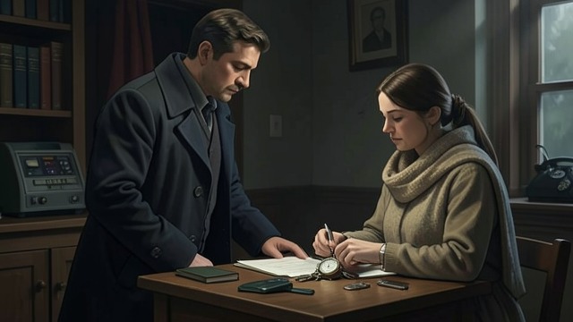 The Pawnshop Encounter from "Crime and Punishment". The Pawnshop Encounter A Familiar Visitor Raskolnikov returns to Alyona Ivanovna’s apartment to pawn his father’s watch.