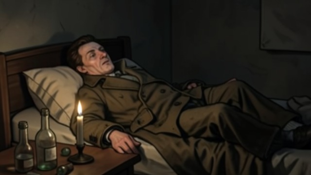 Return to the Garret from "Crime and Punishment". Return to the Garret Solitude After Violence Raskolnikov returns to his garret after evading the people who discover the crime.