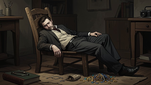 The Buried Result from "Crime and Punishment". The Buried Result Wealth That Cannot Be Used Raskolnikov reaches his garret exhausted and sinks into blank forgetfulness.