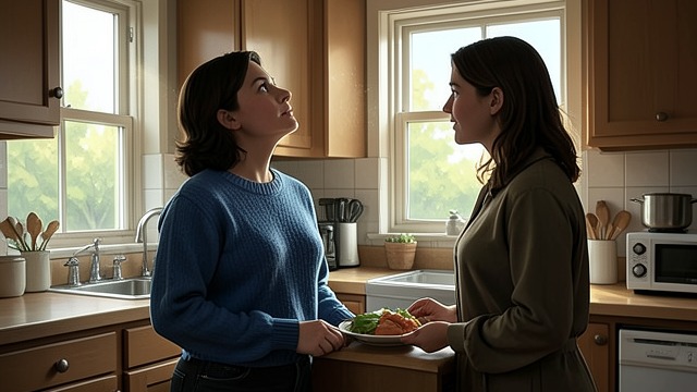 The Cousin Who Names Progress from "Queenie". Recognition Rather Than Diagnosis A Direct Compliment Diana tells Queenie that she is brave and that the family is proud of her.