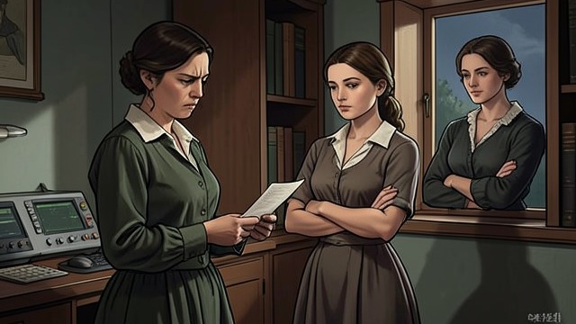 Therapy Becomes a Boundary from "Queenie". Refusing Outside Help The Letter on the Table When Veronica discovers Queenie’s appointment letter, she reacts with anger and insists that Queenie will not…