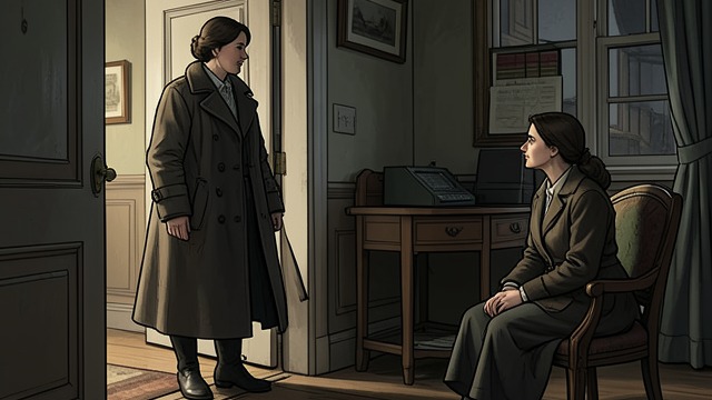The Grandfather’s Intervention from "Queenie". Permission Within the Family A Rare Intervention When Queenie explains the appointment to Wilfred, he supports her in front of Veronica.