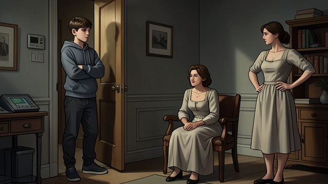 The Teenager Under Scrutiny from "Queenie". A Young Person in Conflict Maggie’s Expectations Diana is frequently scolded by Maggie for spending time on her phone and failing to focus at school.