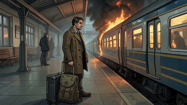 Returning with Honesty from "The Edge of the World". A More Present Return Facing a trigger On the train, Ollie watches emergency crews respond to a burning car and notices that he can remain present.