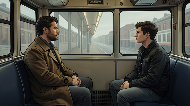 Discomfort on the Bus from "The Edge of the World". Motion as Threat A passenger’s distress Ollie struggles with the moving bus, especially when tired or unable to control the journey.