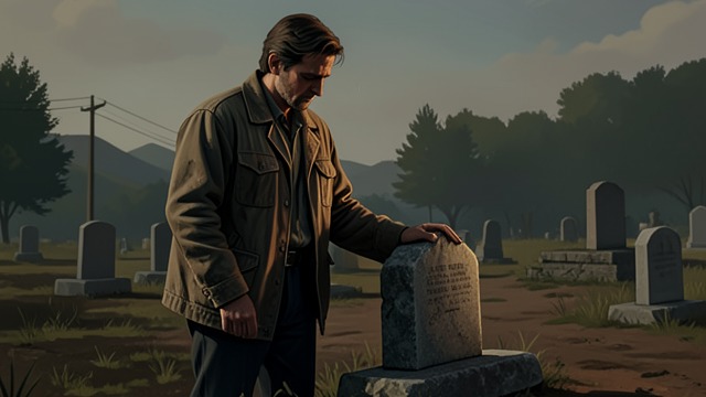 The Polish Revelation from "The Edge of the World". A Name at the Grave The last discovery At the grave of Rudek Nowack, Shay learns that the name belongs to his biological father.