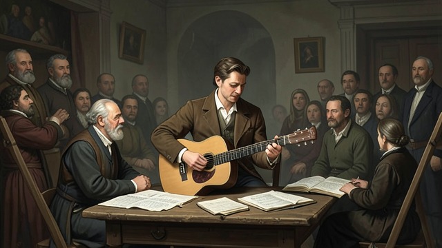 The New Rehearsal Tune from "The Edge of the World". History Enters the Jam An influence returns Shay’s melody echoes the Lithuanian music Ollie played for him.