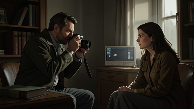 Editing Their Intimacy from "The Edge of the World". Work and Relationship Overlap The camera records closeness Ollie films Shay’s responses to historical discoveries while their personal relationship develops…
