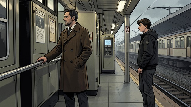 The Glasgow Exit from "The Edge of the World". Choosing to Get Off Fear overrides the schedule Ollie leaves the bus shortly before it moves, choosing immediate escape over continuing the trip.