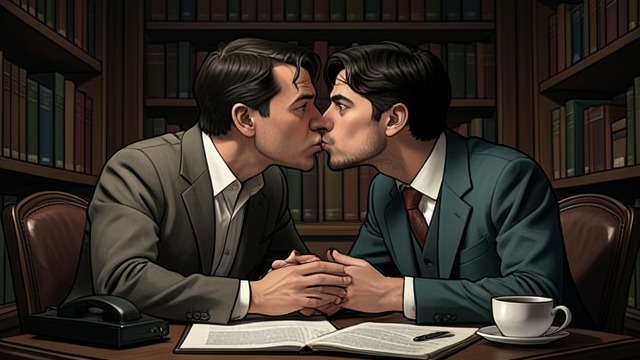 A Second Kiss from "The Edge of the World". Confirming the Feeling Strained reunion After Ollie has been away from the tour, Shay worries that he has been abandoned.