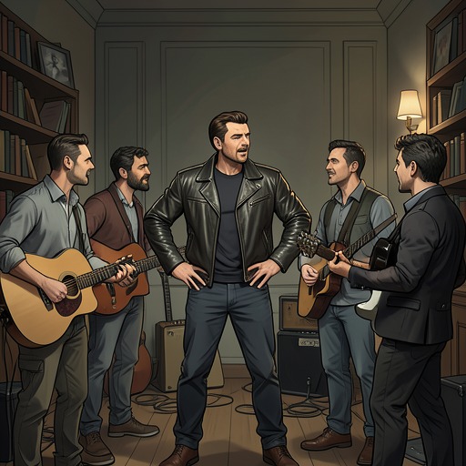 From Researcher to Partner from "The Edge of the World". Ollie’s role changes from professional observer to active participant as he helps the band, shares personal history, and chooses to return to Shay.