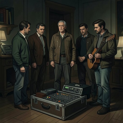 The Roadie Crisis from "The Edge of the World". The band’s equipment crisis forces members to reckon with impulsive decisions, strained budgets, and the value of accepting help.