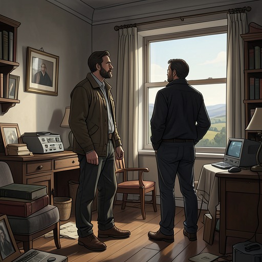 Home as a Chosen Place from "The Edge of the World". The novel contrasts the places that shaped both men with the homes they build through memory, food, family, and mutual commitment.