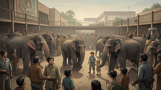 Many Homes, One Past from "The One and Only Ivan". Many Homes, One Past Separate communities Ruby lives among other elephants, while Ivan builds relationships with Kinyani and the gorilla troop.