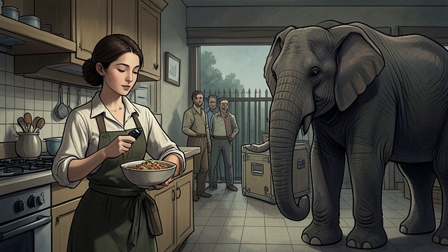 Care Beyond the Mall from "The One and Only Ivan". Care Beyond the Mall Patient human support Maya uses food and clicker training to help Ivan and Ruby approach transport boxes.