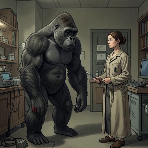 Stella's Declining Health from "The One and Only Ivan". Stella's old injury exposes the physical cost of performance and ends with her entrusting Ruby's future to Ivan.