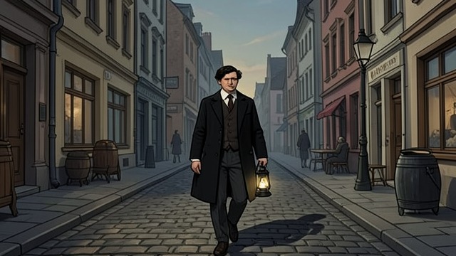 The Search Beyond England from "David Copperfield". The Search Beyond England Hope moves with the traveller Daniel follows reports of Emily through European towns and mountain routes.
