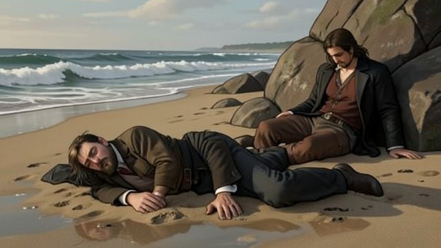 The Bodies Ashore from "David Copperfield". The Bodies Ashore Recognition completes the tragedy Ham is brought ashore dead, and Steerforth’s body is later found on the beach.