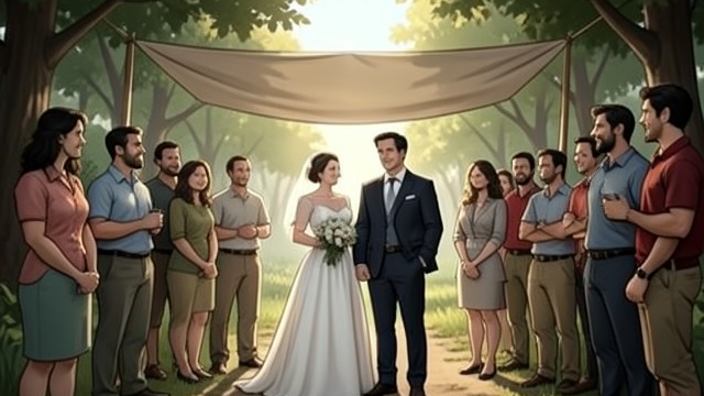The Marriage at Last from "David Copperfield". The Marriage at Last A future freely chosen David and Agnes marry in a quiet ceremony attended by close friends and family.