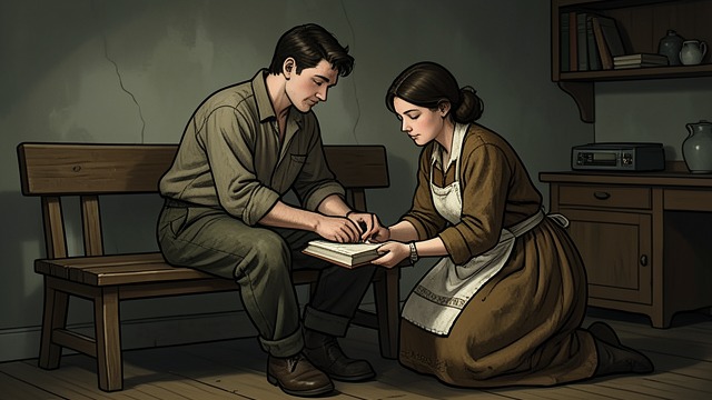A Gentle Welcome from "David Copperfield". A Gentle Welcome Friendship begins Agnes welcomes David to Canterbury and helps him adjust to school after his years of neglect and labour.