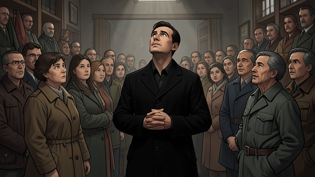 Heep’s Pious Display from "David Copperfield". Heep’s Pious Display The audience is part of the strategy Heep presents himself as humble, grateful, and spiritually improved before the magistrates.